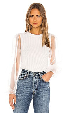 MAJORELLE Kinship Sweater in Ivory from Revolve.com | Revolve Clothing (Global)