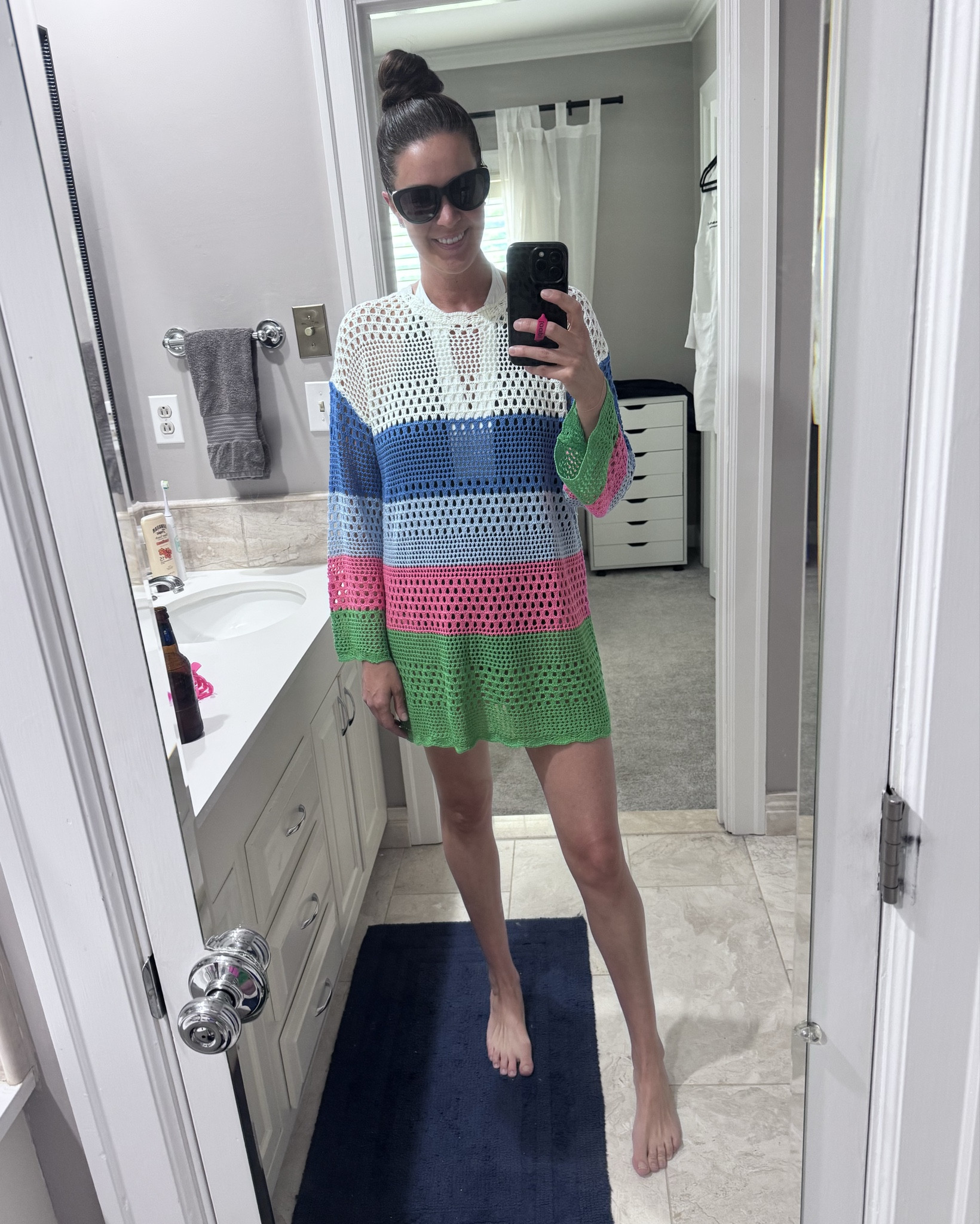 The greatest swim coverup for under $35! Comes in tons of cute colors and is great quality. Swipe to see my favorite swimsuit and short sleeve version of the cover up! 🩷🫶🏼

#LTKSummerEdit #LTKFindsUnder50 #LTKSwim