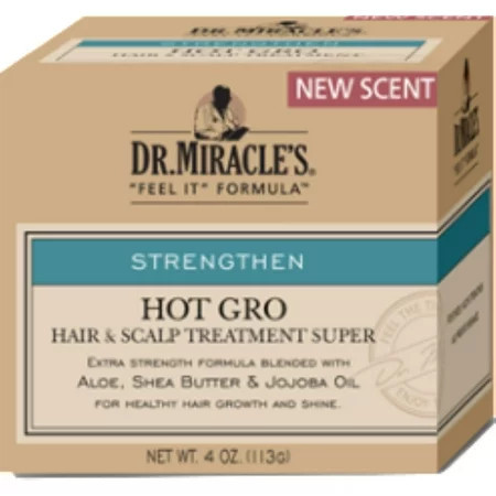 Dr. Miracle s Strengthen Hot Hair & Super Strength Scalp Treatment 4 oz (Pack of 2) | Walmart (US)