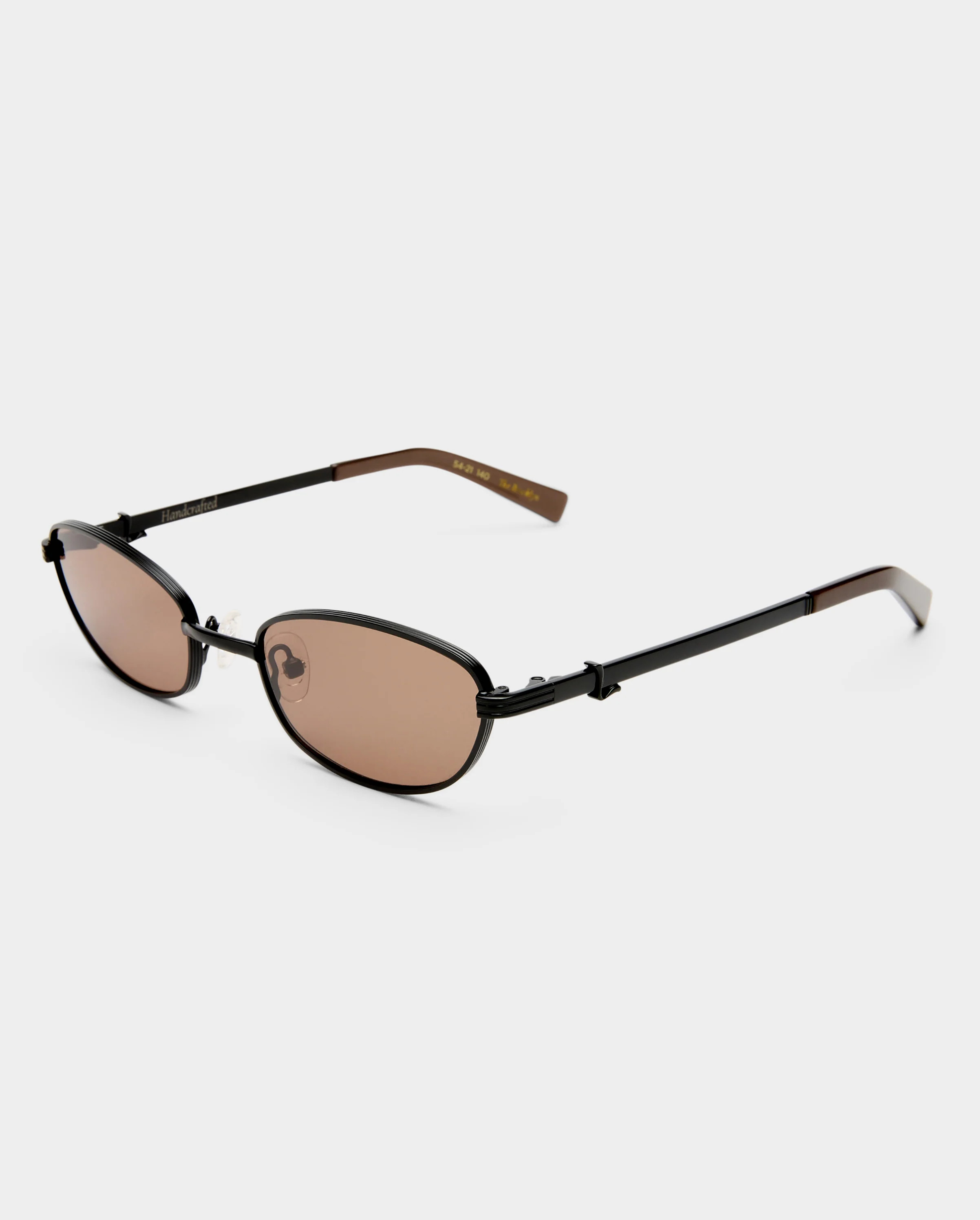 The Brooklyn Black Female Oval Sunglasses | Luv Lou | Luv Lou
