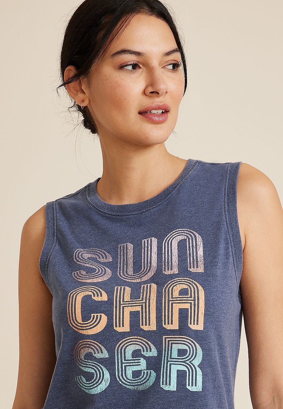 Sunseeker Sunchaser Graphic Tank | Maurices