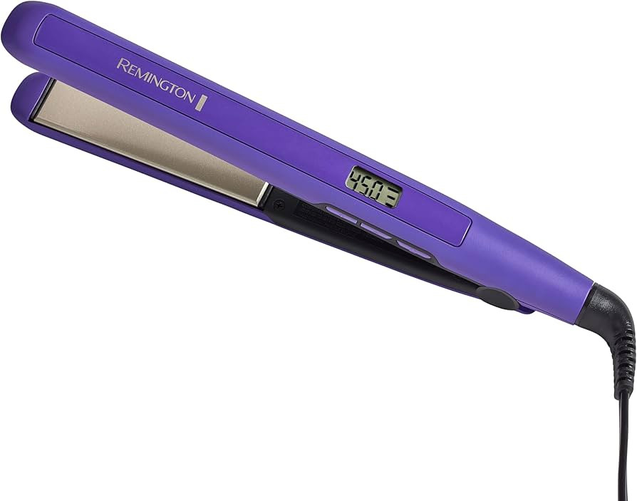 Remington 1" Flat Iron, Hair Straightener with Anti-Static Technology, 30-Second Heat Up & 60 Min... | Amazon (US)