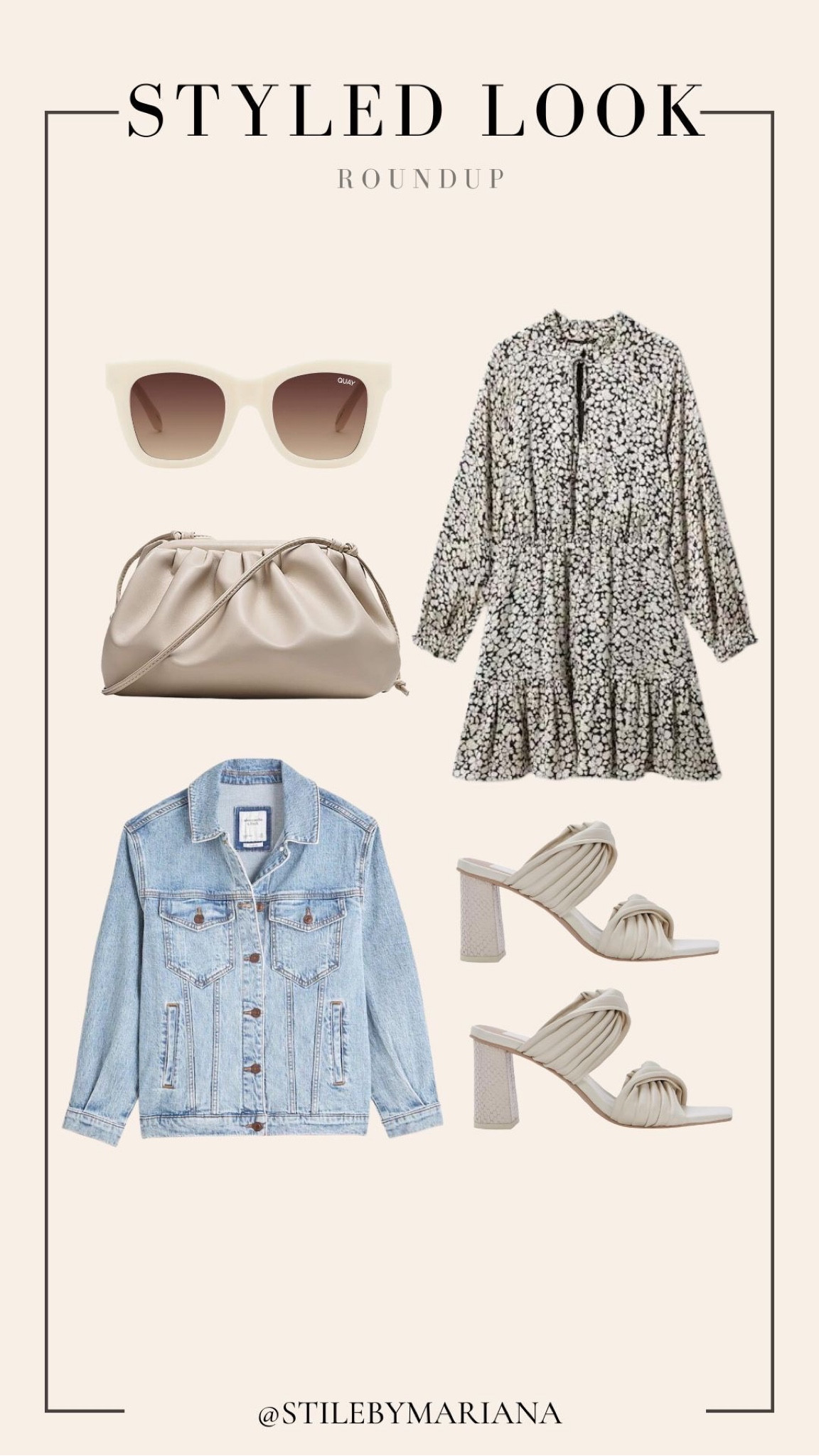 Cute casual look for spring! I love this floral print dress! 

#LTKstyletip #LTKFind #LTKSeasonal