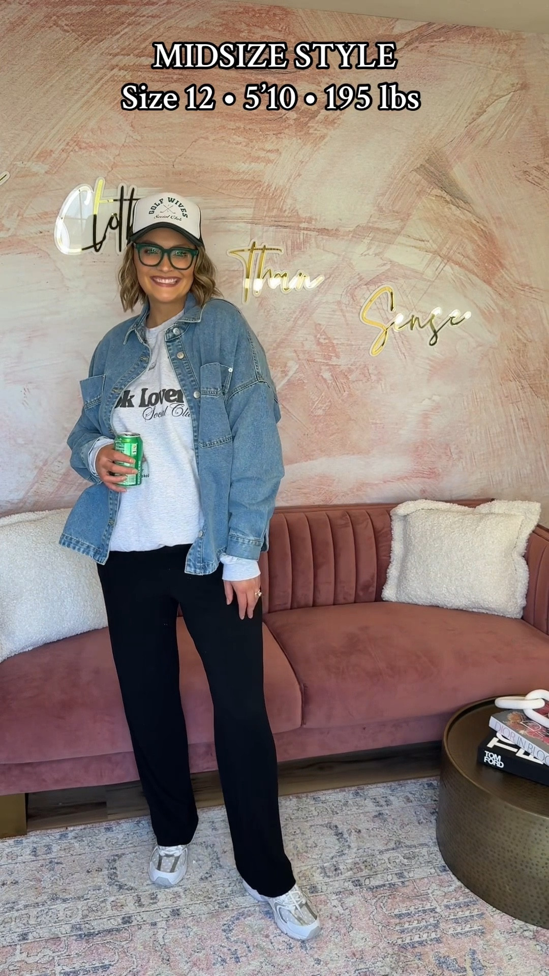 Monday’s cute little OOTD 💚

I’m in love with this cute Book Lovers Social Club sweatshirt! It even has books on the sleeve 😍 my shacket is from tiktok shop but I linked some similar options! Pants are actually soma pj pants but I wear them out all the time 😂 & of course I’m rocking my pair eyewear glasses! 

Sizing:
Sweatshirt- 2XL 
Shacket- XL
Pants-L long 

#LTKMidsize #LTKStyleTip #LTKWatchNow