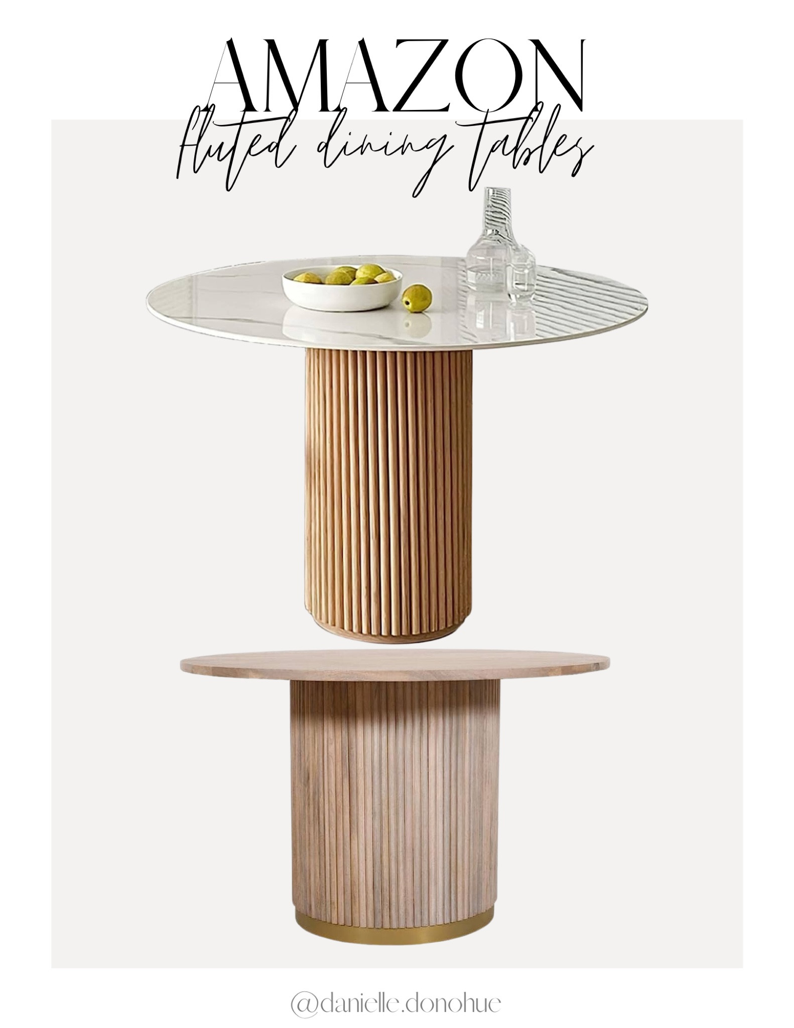 Amazon fluted dining tables. Organic modern, boho chic modern. Mid Century Glam. Neutral home decor. Amazon home finds, modern style, budget decor, splurge or save favorites. Budget friendly home finds, deals, designer looks for less.

#LTKhome #LTKstyletip #LTKFind