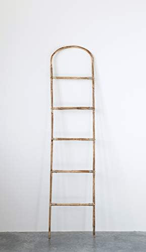 Creative Co-Op Decorative Bamboo Blanket Ladder, 60.25", Natural | Amazon (US)