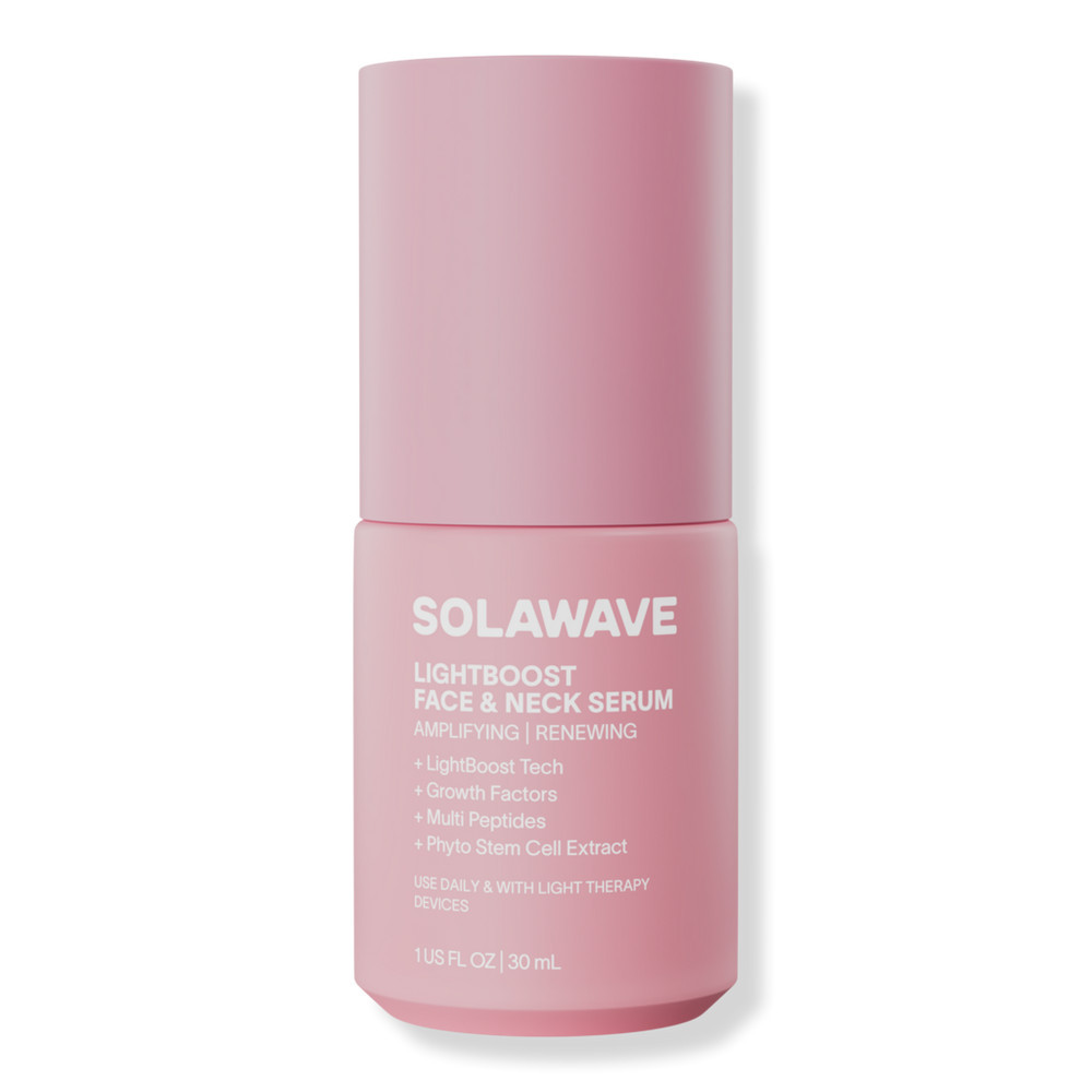 Solawave LightBoost Face & Neck Serum | Ulta