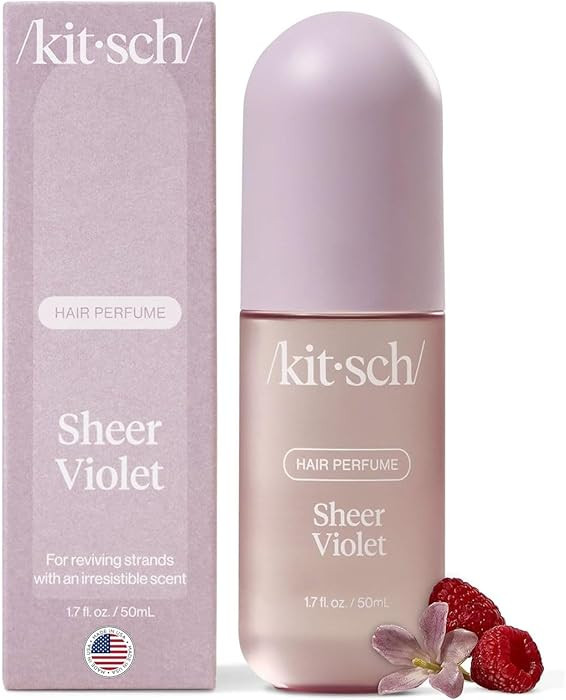 Kitsch Hair Perfume for Women - Sheer Violet | Clean, Deodorizing & Patented Odor-Eliminating Tec... | Amazon (US)