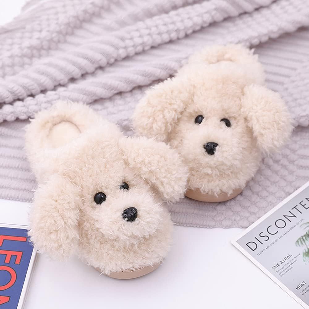 Amazon.com | Women's Cute Teddy Animal Slippers House Slippers Warm Memory Foam Cotton Cozy Soft ... | Amazon (US)