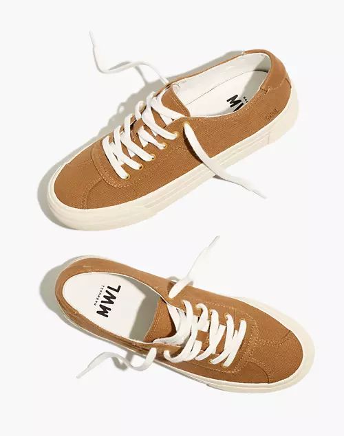 Sidewalk Low-Top Sneakers in (Re)sourced Canvas | Madewell