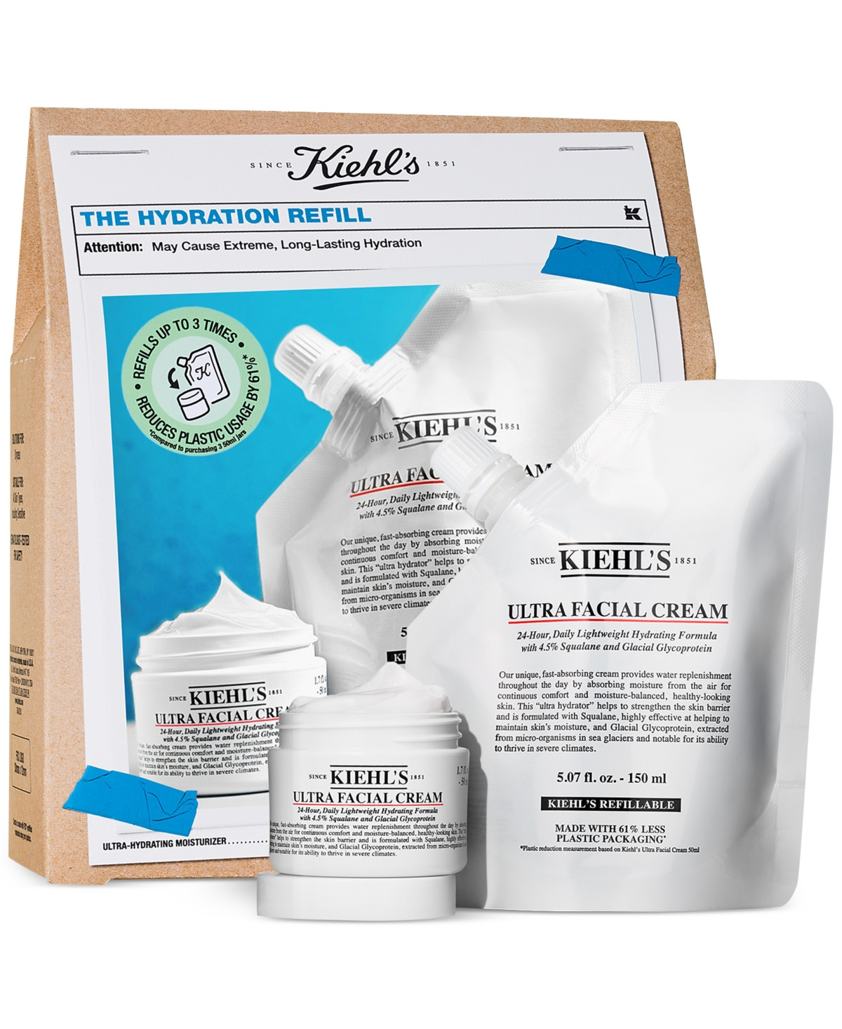 Kiehl's Since 1851 2-Pc. Hydration Refill Skincare Set | Macy's
