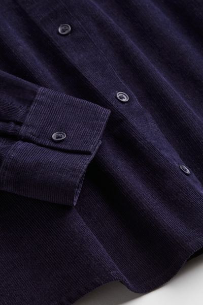 Oversized Corduroy Shirt | H&M (US + CA)