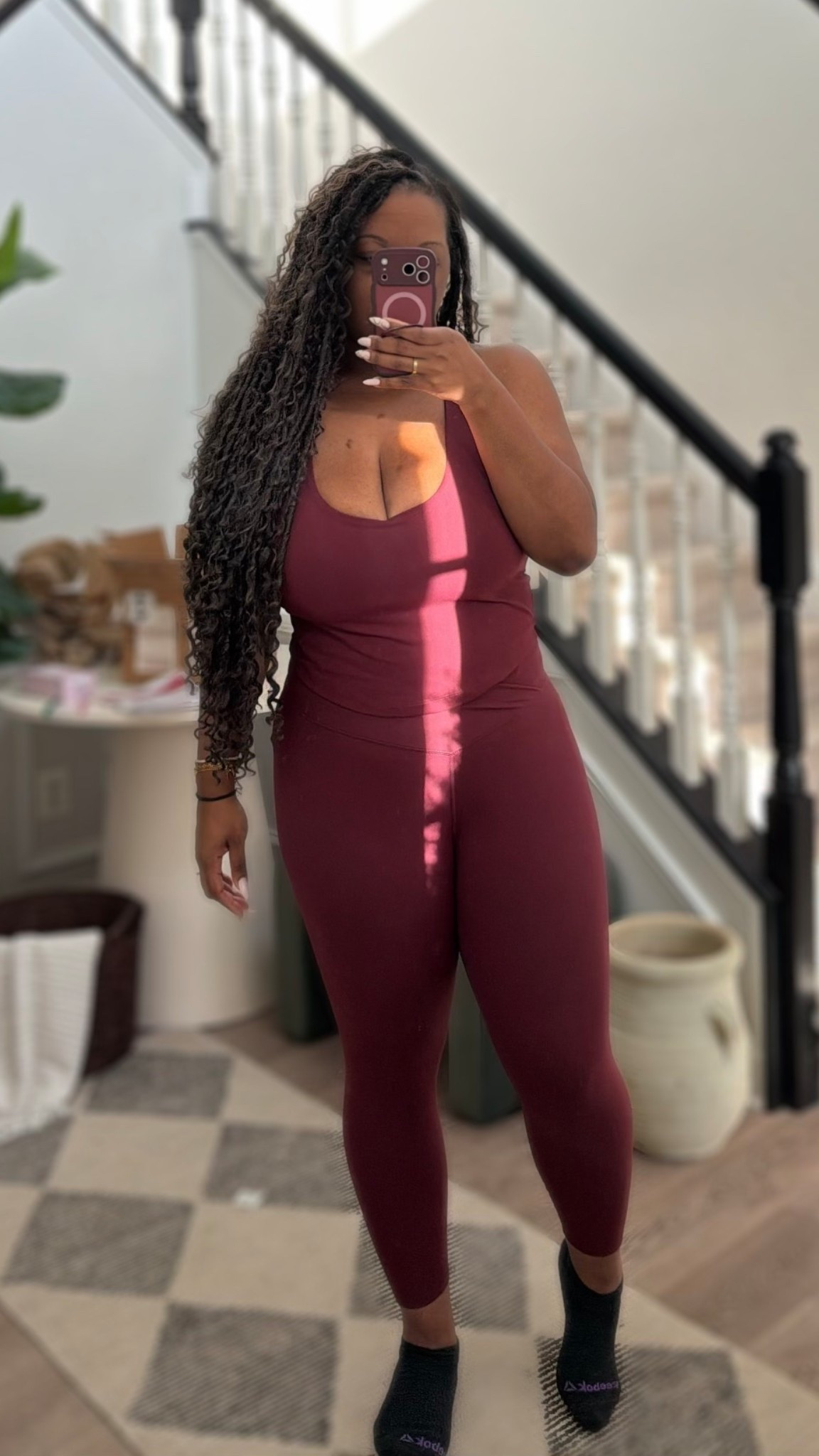 I love this workout set for the busty and tall girls! 

#LTKdayinmylife #LTKfitnessgoals #LTKActive