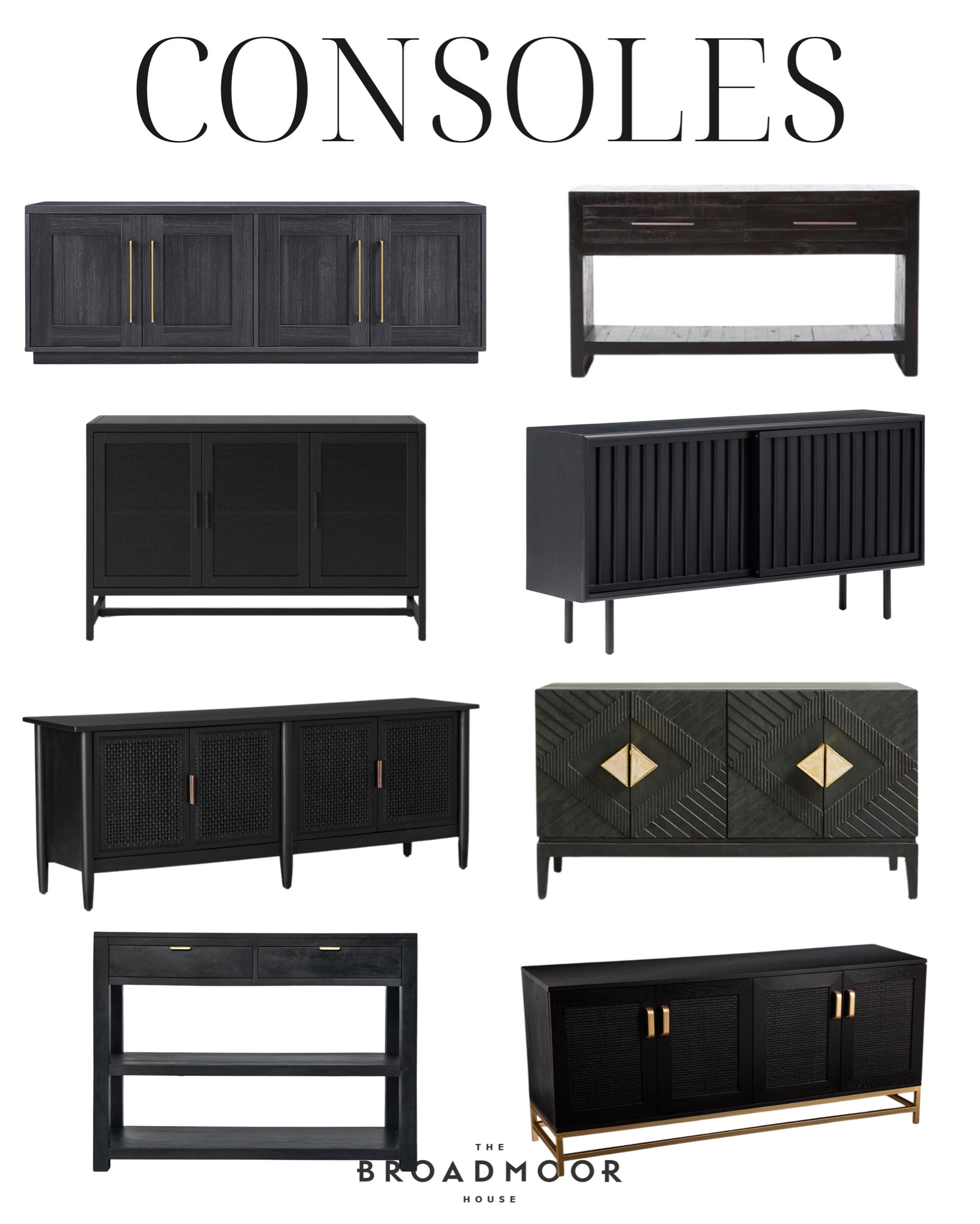 Warwick 3 Door Accent TV Stand for … curated on LTK