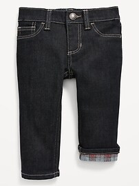 Unisex Built-In Warm Straight Jeans for Baby | Old Navy (US)