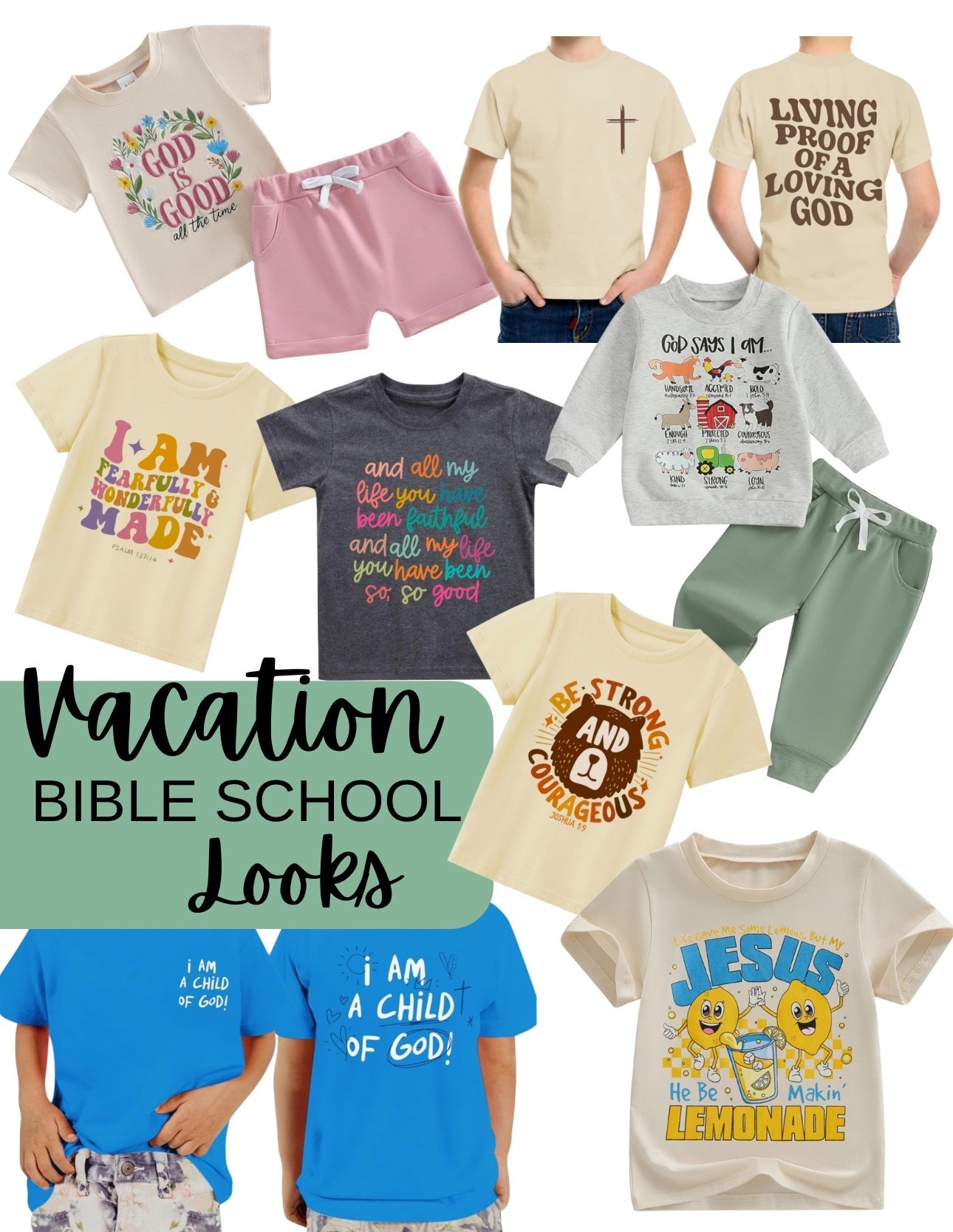 Vacation Bible School looks 

#LTKKids #LTKselfcare #LTKBaby