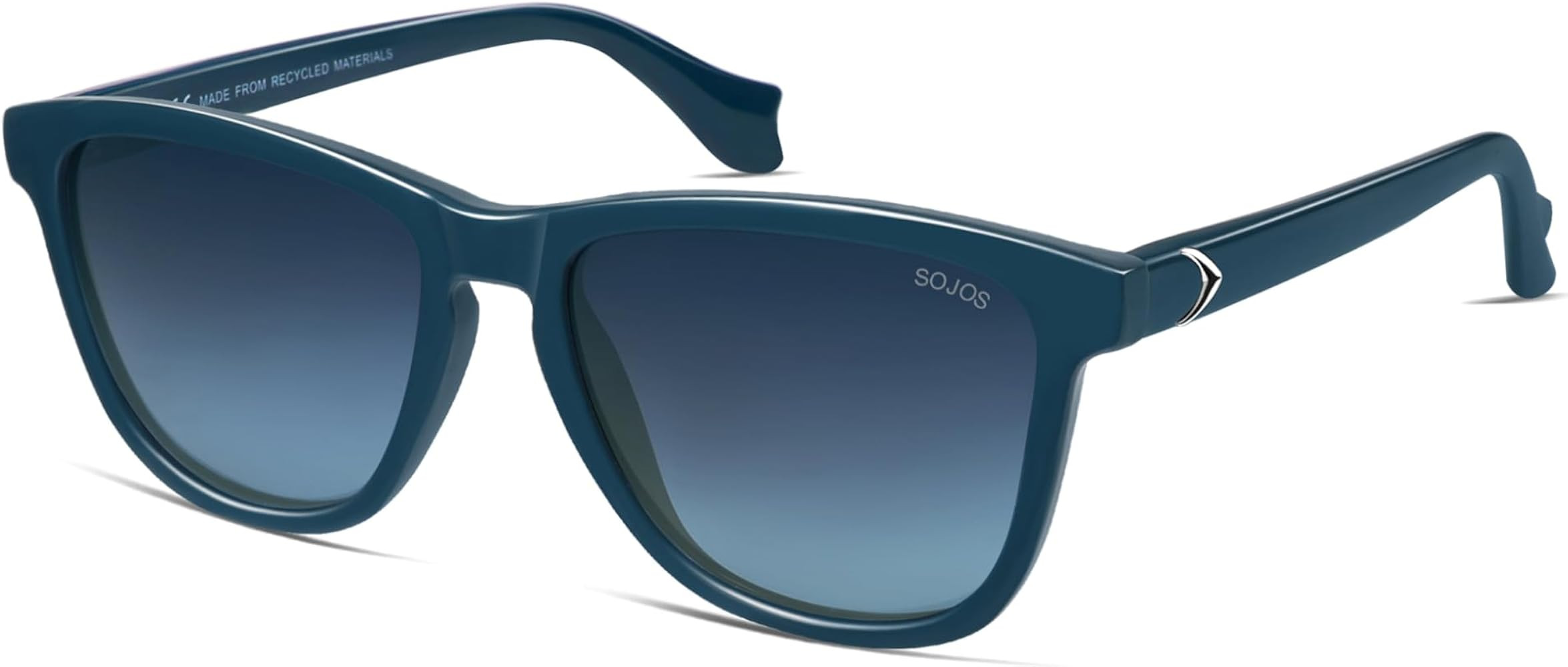SOJOS Ocean Collection Retro Polarized Large Rectangular Sunglasses Women Men Recycled Plastic Ec... | Amazon (US)