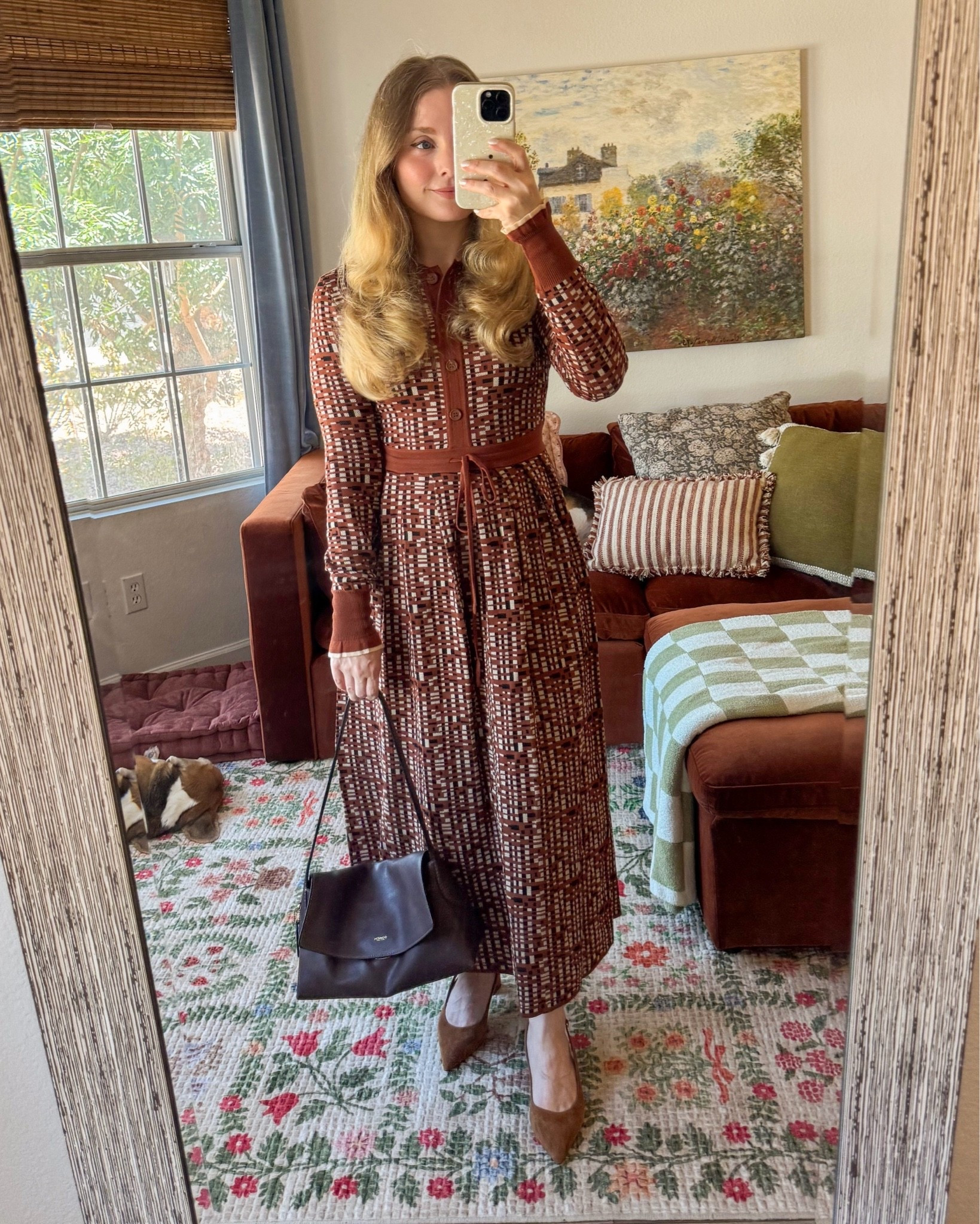 the most beautiful sweater dress. i feel like a fall princess. 100/10. obsessed. super comfy and well made! flattering. wearing my normal size small and i’m 5’2

thanksgiving dress for sure.

#LTKSeasonal #LTKSaleAlert #LTKootd