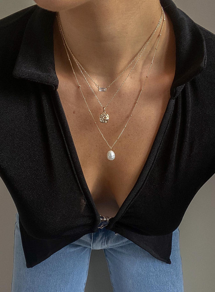 Cardona Necklace Gold | Princess Polly US