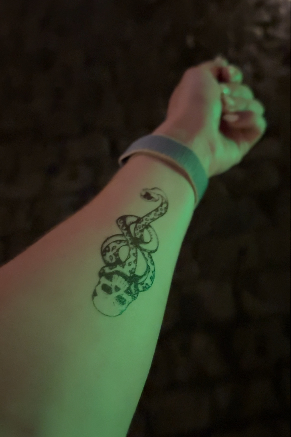 Death eater temp tattoo 