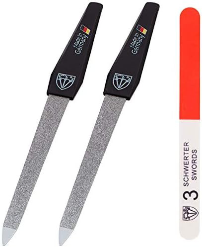 3 Swords Germany - SAPPHIRE NAIL FILE 2 PIECES with 1 PIECE 3-way nail buffer – NAIL CARE MADE ... | Amazon (US)