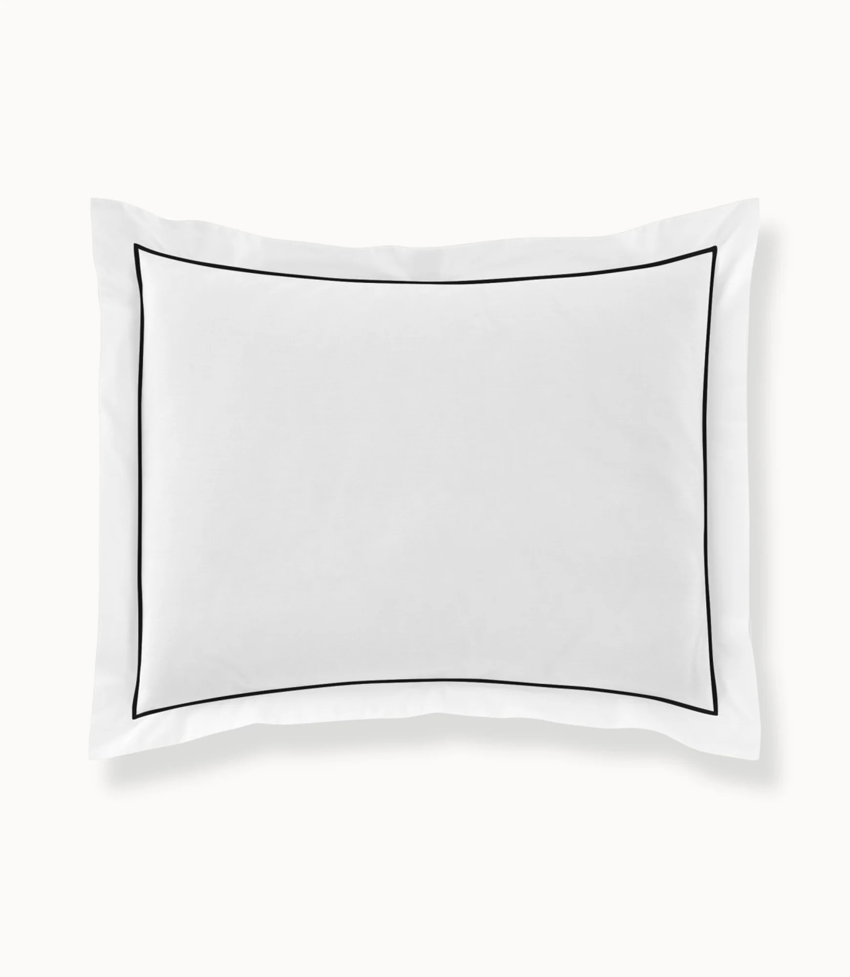Embroidered Sham: Boutique Percale Sham | Peacock Alley | Peacock Alley | Luxury Bedding & Bath Linens