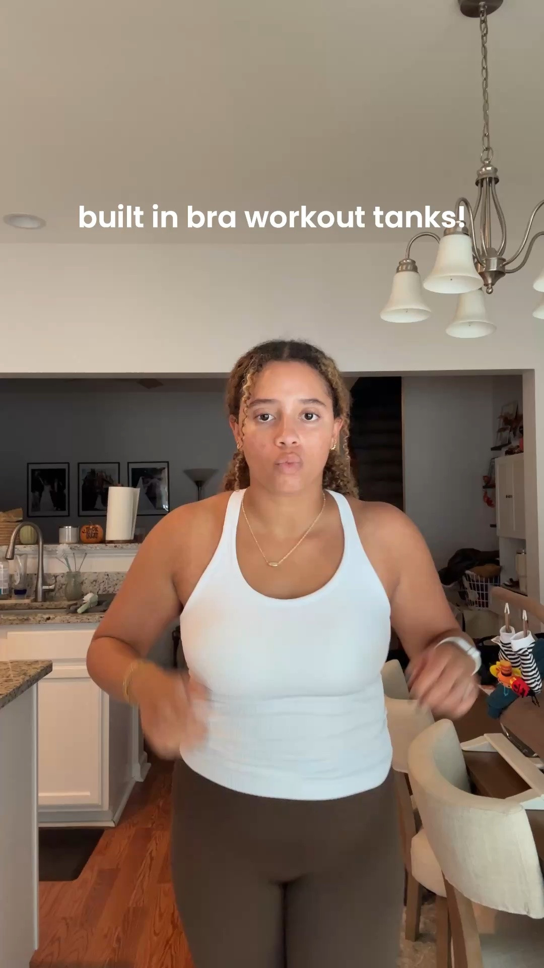 PERFECT built in bra workout tanks! For extra support for high intensity workouts, I remove the padding and wear the tagged sports bra! So comfy, literally the perfect tanks and sports bras with so much support! I’m wearing a large in the tanks and the bra!

#LTKfitnessgoals #LTKdayinmylife #LTKmomlife