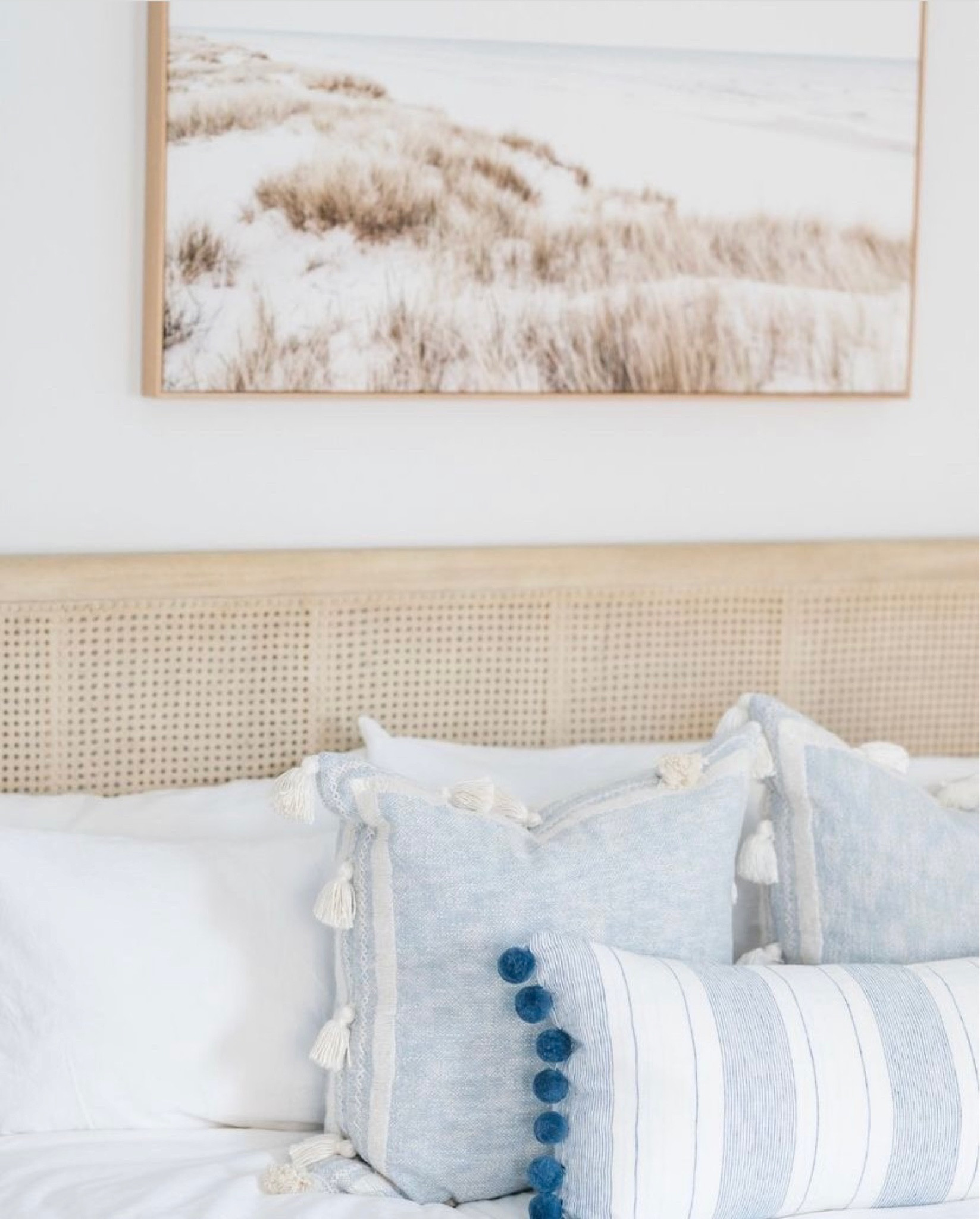 Simple, beautiful, guest room 🤍 

Modern coastal guest room, guest room decor, coastal guest room, interior design decor 

#LTKhome