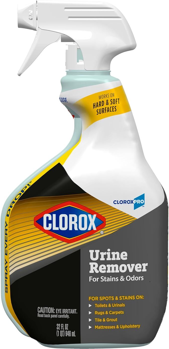 CloroxPro Urine Remover for Stains and Odors Spray, 32 Ounces (Package May Vary) | Amazon (US)