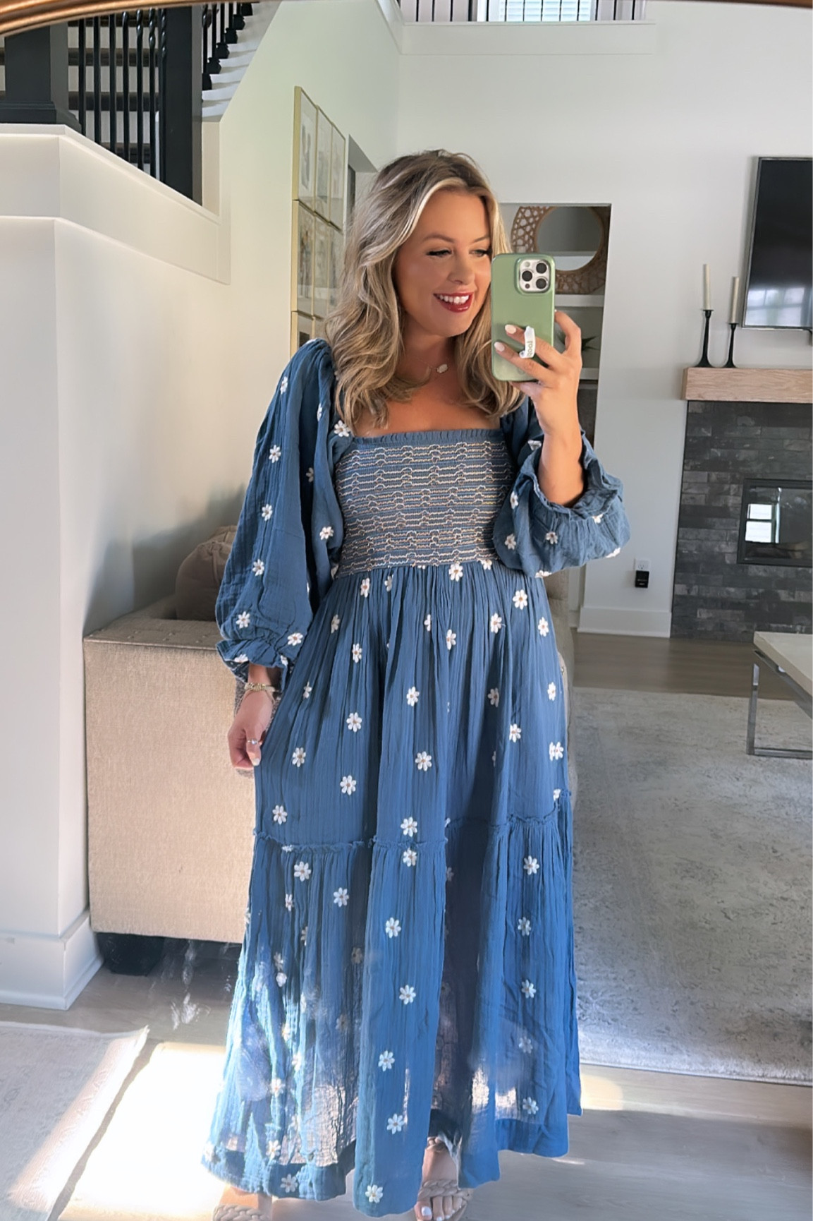 Free people dress size small and true to size. Great quality. Perfect for fall pictures. #falloutfit #falldress #fallmaxidress #fallfashion #fallstyle 

#LTKSeasonal #LTKFind