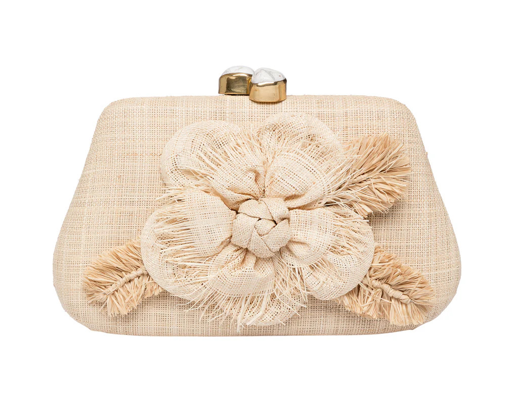 Rosie Clutch in Natural | Over The Moon