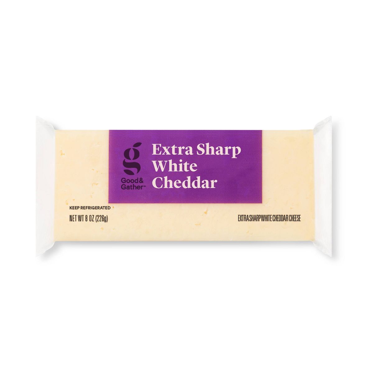 Extra Sharp White Cheddar Cheese - 8oz - Good & Gather™ | Target