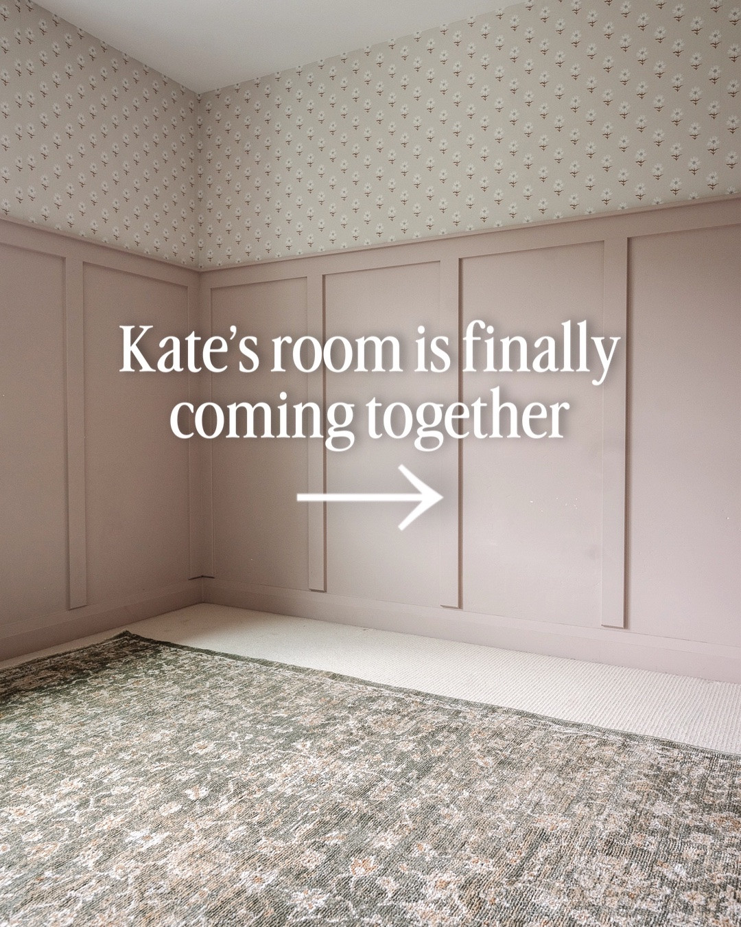 Everything I’ve chosen for Kate’s room so far 🤍

Wallpaper, rug, bed, curtain samples and more are linked below.

The room is still a work in progress, but it’s finally starting to come together!

Paint color is SW Meadow Pink 🩷 

Girls bedroom, tween bedroom, kids bedroom, rug, bed, canopy bed, nightstand, patterned curtains, floral curtains, spindle bed,

#LTKHome #LTKKids #LTKSaleAlert