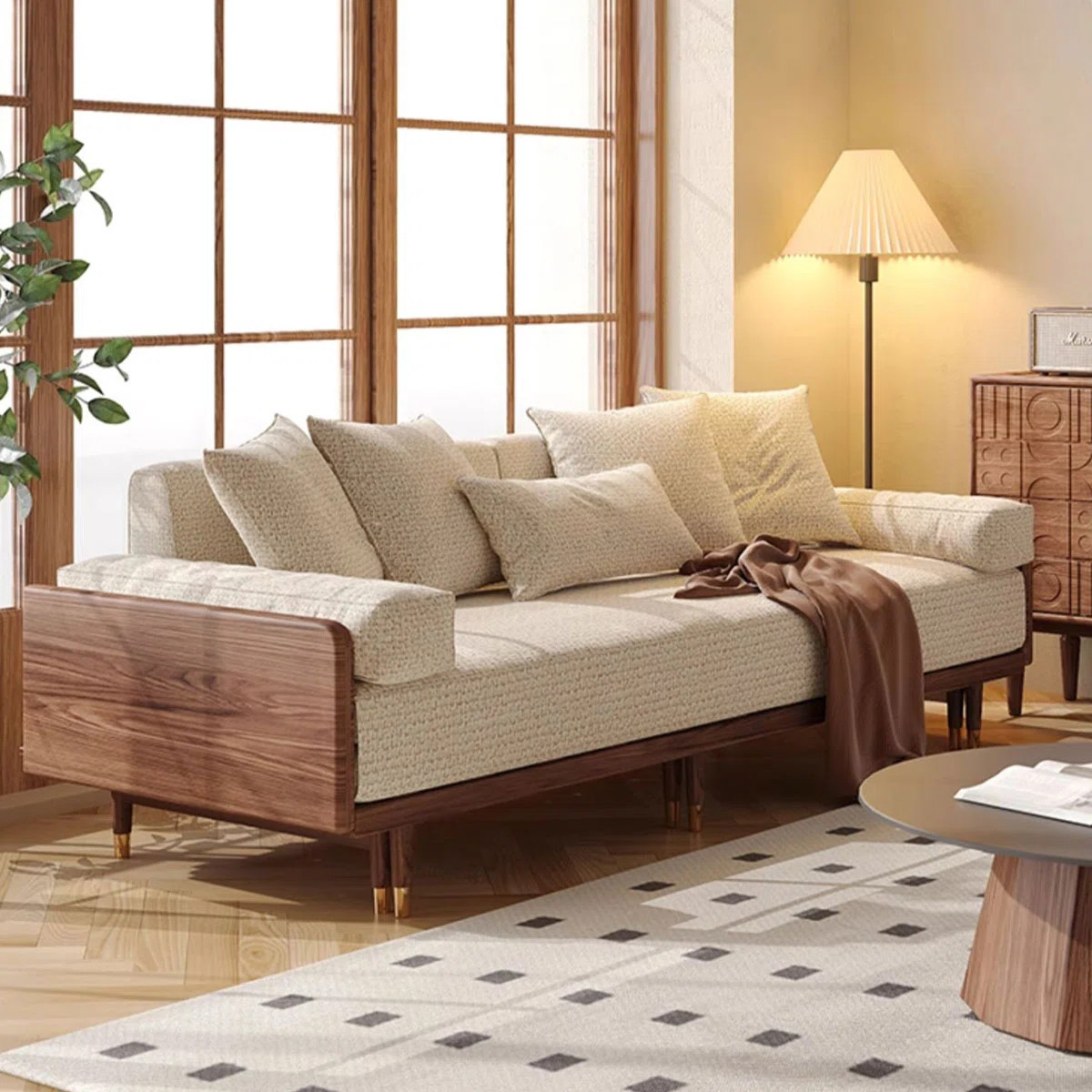 Loveseat 207 Chenille Sleeper sofa | Wayfair North America