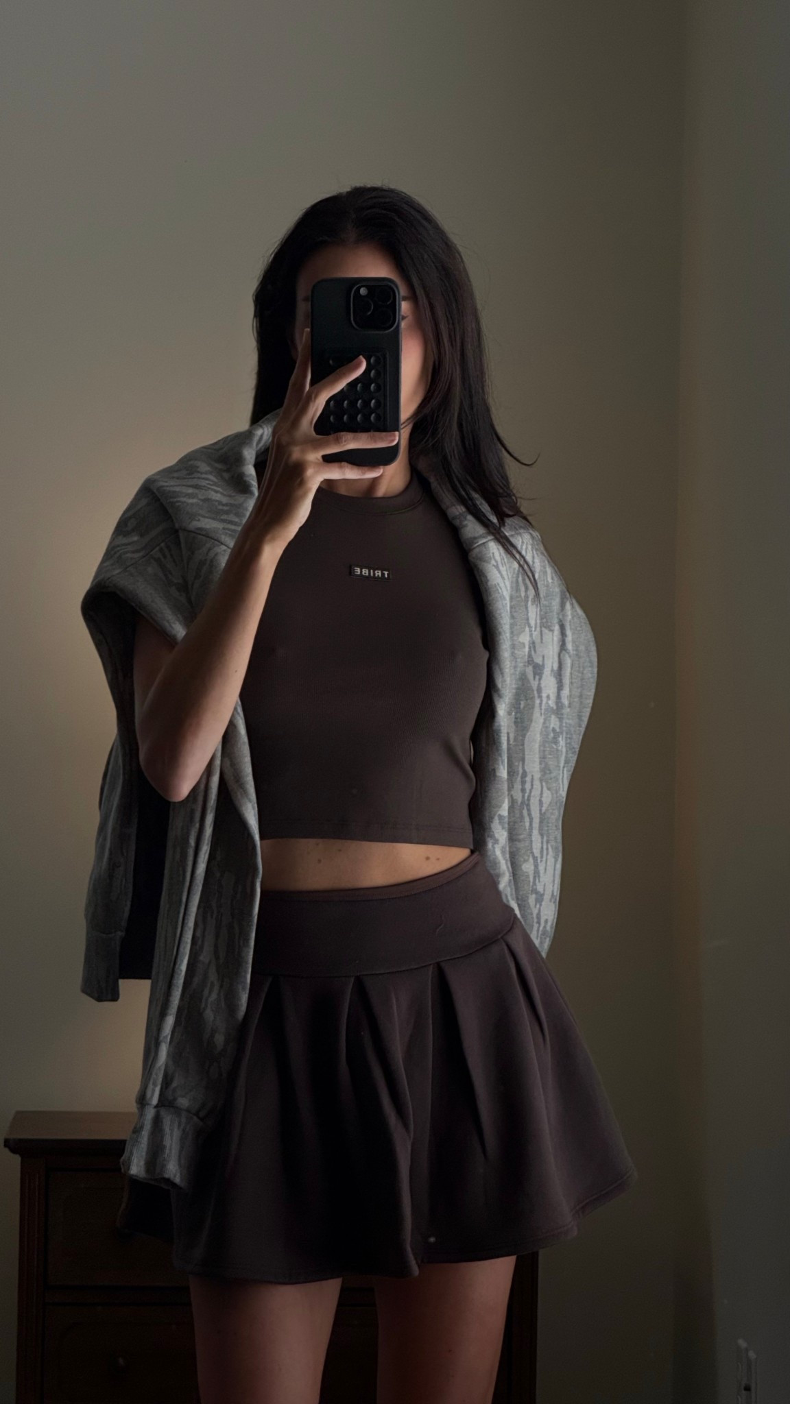 Butter soft athleisure 🤎 skirt comes with built in shorts!
Top: small
Skort: small
Hoodie: large

#LTKHoliday #LTKSeasonal #LTKStyleTip