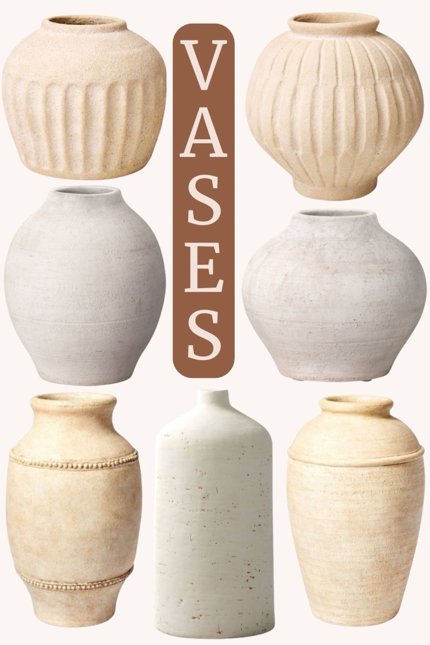 Ready to style your home with neutral vases! These simple vases are great for any holiday season. | Natural Vase | Natural Home Decor | Fall Vase | Spring Vase | Winter Vase | Everyday Vases | Neutral Home Decor | Floral Vase |

#LTKSeasonal #LTKFindsUnder50 #LTKHome
