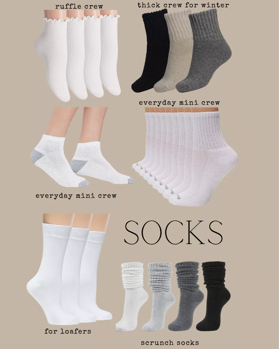 Women's Scrunch Sock curated on LTK
