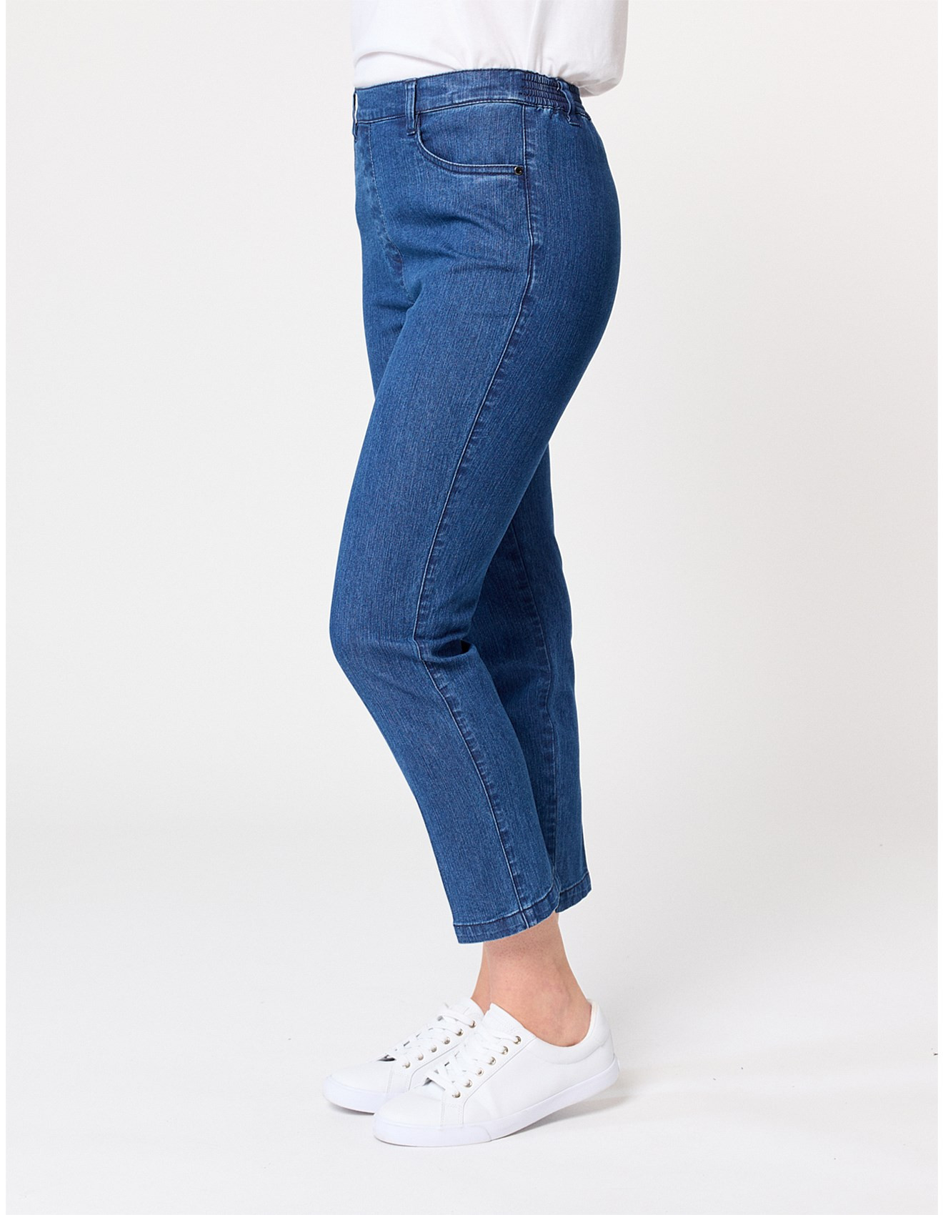 Heritage Slim Leg Stretch Short Jean | David Jones (Australia & New Zealand)