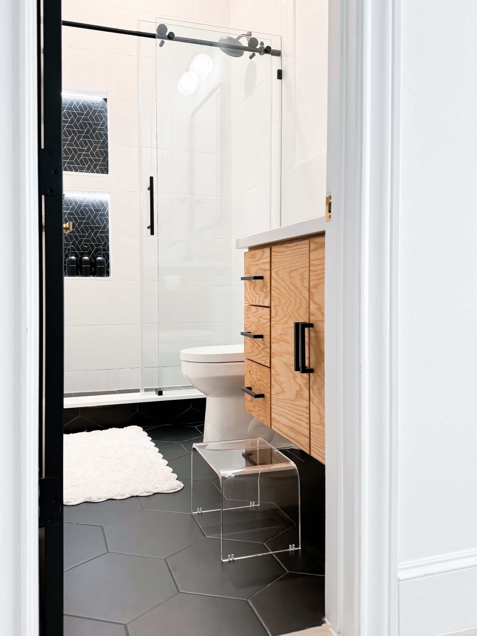 Ditched our old wooden stools for these acrylic bathroom stools from Amazon for the kids bathrooms

#bathroom #stepstool #modernbathroom #amazonfind #kidsbathrom #modern #bath 

#LTKHome #LTKFindsUnder50 #LTKFamily