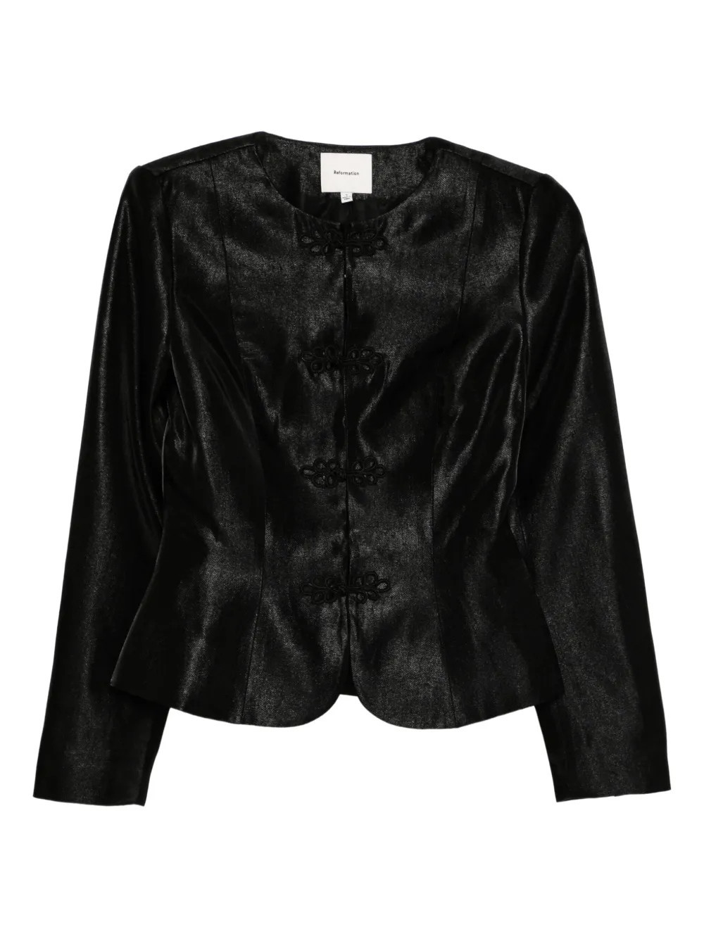 Reformation Regin jacket - Black | Farfetch Global