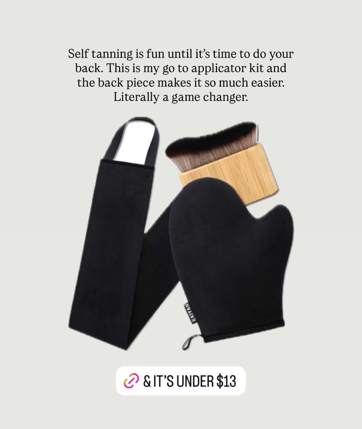 Self tanning self applicator kit- must have for tanning yourself 

#selftanner #selftan #beauty #beautyhack #amazon #amazonfind #womens #needit 

#LTKSaleAlert #LTKU #LTKBeauty