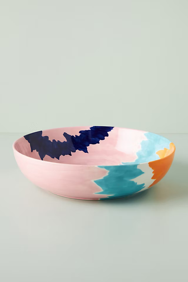 Elnaz Nourizadeh Soul of Colors Serving Bowl | Anthropologie (US)