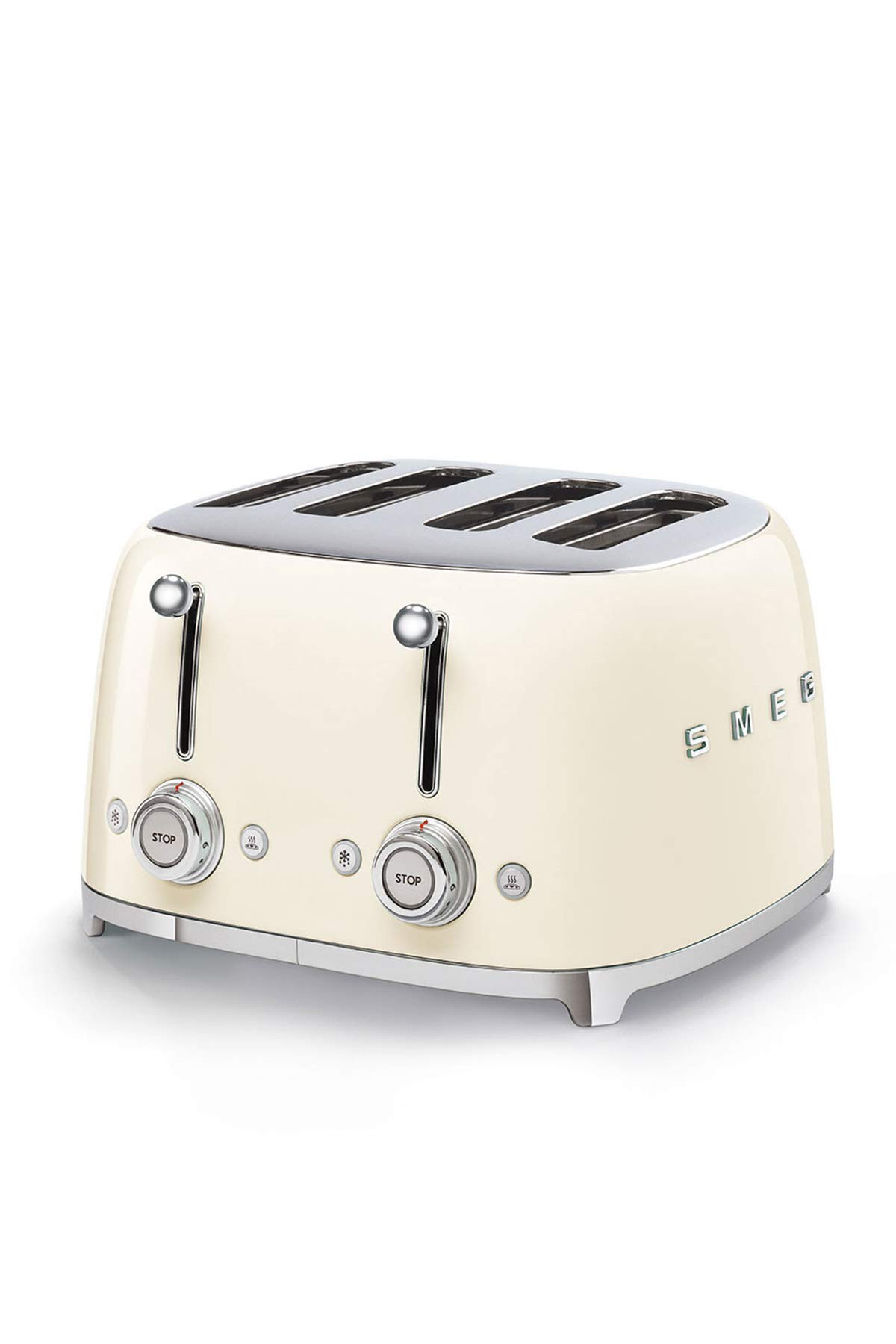 Smeg, 4x4 TSF03CREU -Toaster, 4 Schlitze für 4 Scheiben, 6 Vergoldungsniveaus, Heizfunktion, Abt... | Amazon (DE)
