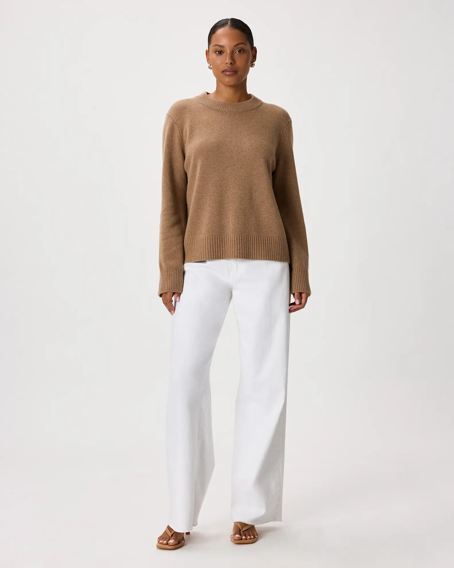 Mongolian Cashmere Oversized Crewneck Sweater | Quince