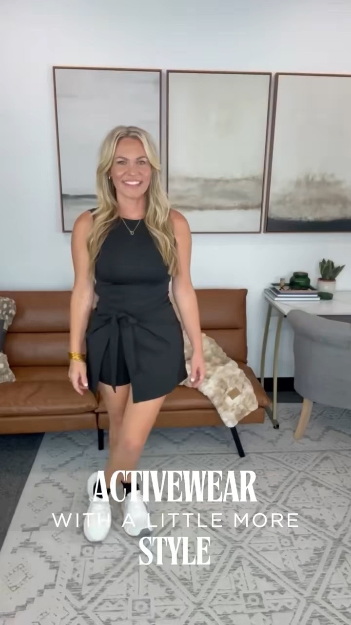 Activewear can still have some personality. The wrap front on these shorts gives the set a more styled look while keeping the comfort and stretch I want for workouts, errands, or a casual day on the go.

Black activewear set, wrap shorts, workout outfit, athletic shorts, black tank, athleisure style, gym outfit, casual activewear, everyday activewear, workout clothes, AudrieDollins

#LTKootd #LTKActive #LTKOver40