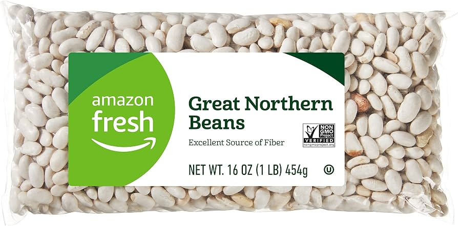 Amazon Fresh, Great Northern Beans, Whole, 16 Oz | Amazon (US)