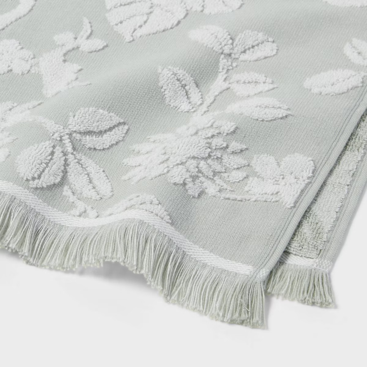 Traditional Garden Floral Towel Green - Threshold™ | Target