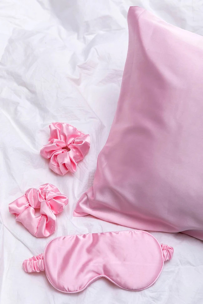 Hit Snooze Pink Pillow Case Set | Pink Lily