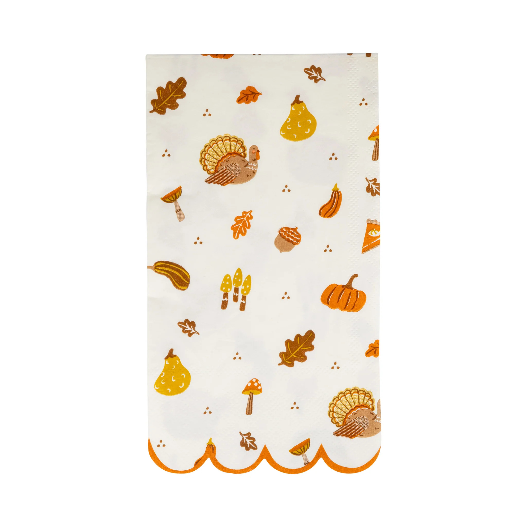 Thanksgiving Icons Dinner Napkin | My Mind's Eye