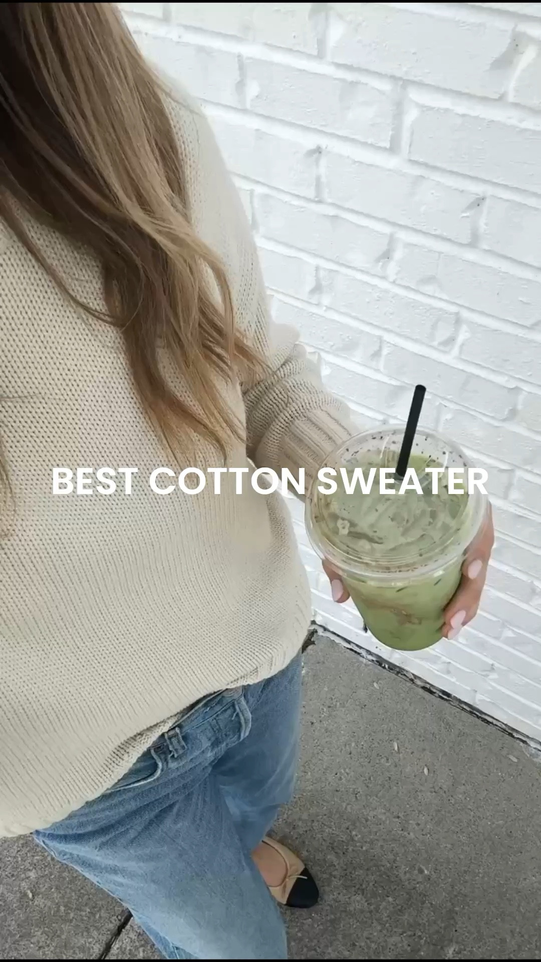 Fashion Jackson, spring outfit, wearing an XS in the sweater - it’s oversized 

#LTKootd #LTKOver40